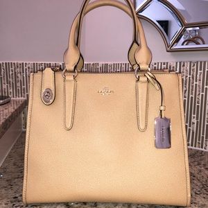 Coach Crosby Handbag Nude Color